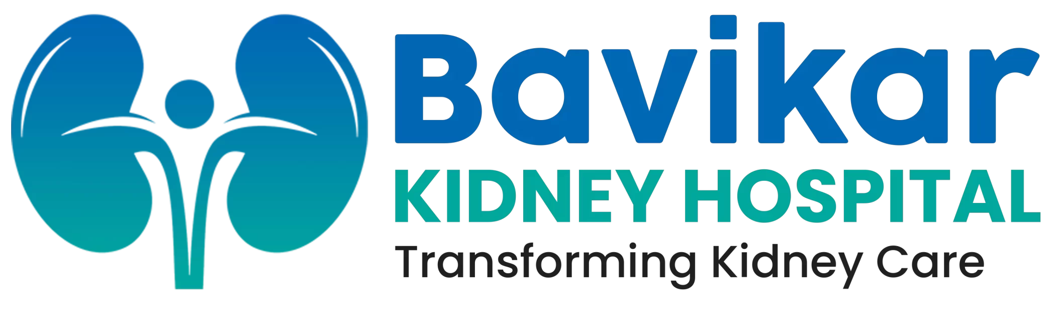 Bavikar kidney hospital in Aurangabad- logo